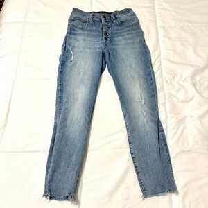 Lucky Brand Bridgette High-Rise Skinny Ankle Jeans • 6